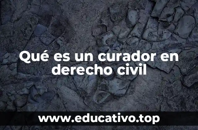 Qué es un curador en derecho civil