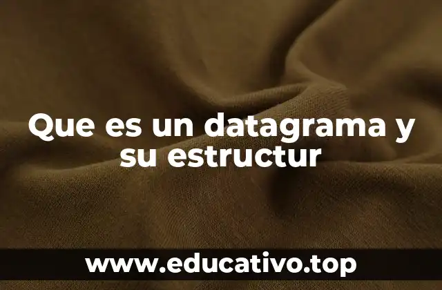 Que es un datagrama y su estructur