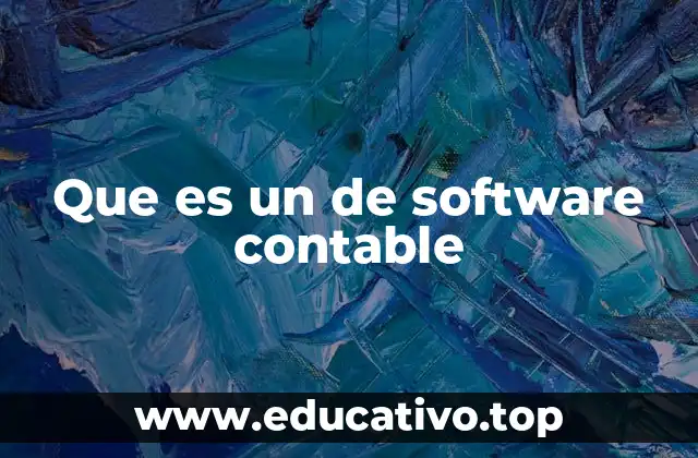 Que es un de software contable