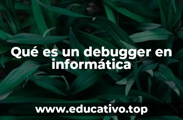 Qué es un debugger en informática