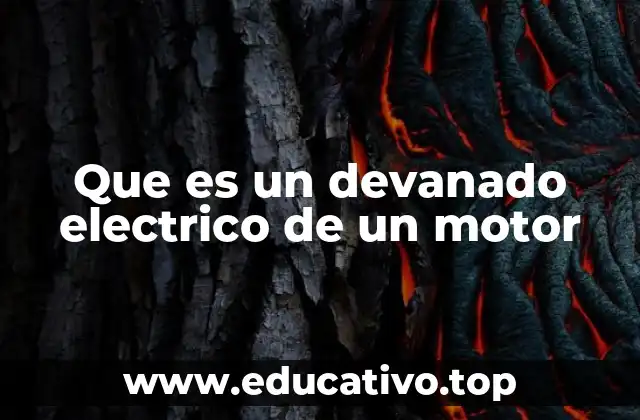 Que es un devanado electrico de un motor