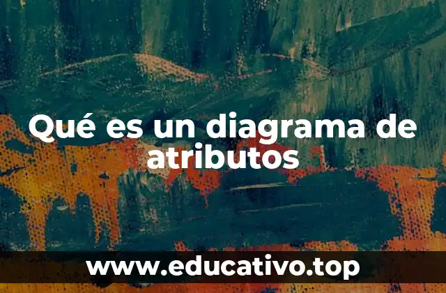 Qué es un diagrama de atributos