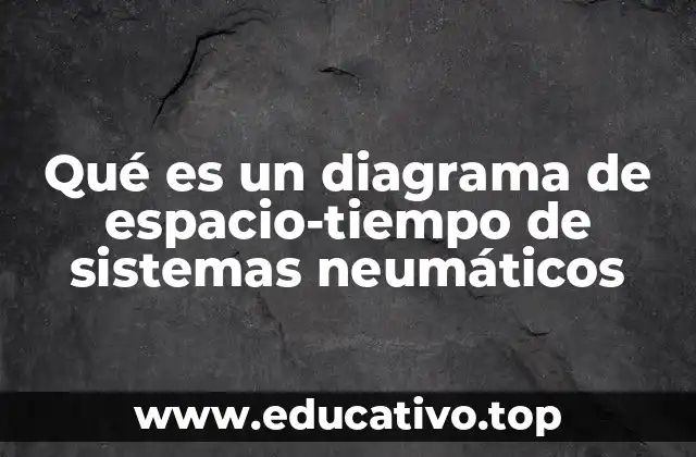 Qué es un diagrama de espacio-tiempo de sistemas neumáticos