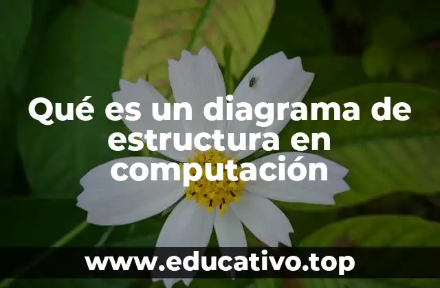 Qué es un diagrama de estructura en computación