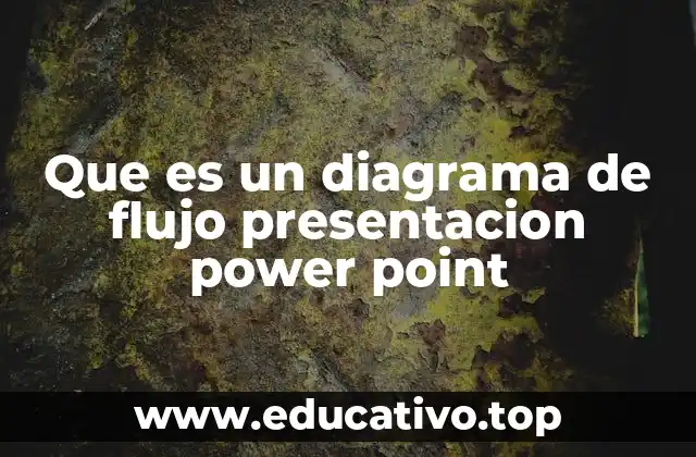 Que es un diagrama de flujo presentacion power point
