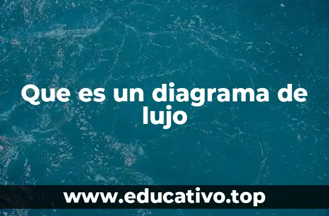 Que es un diagrama de lujo