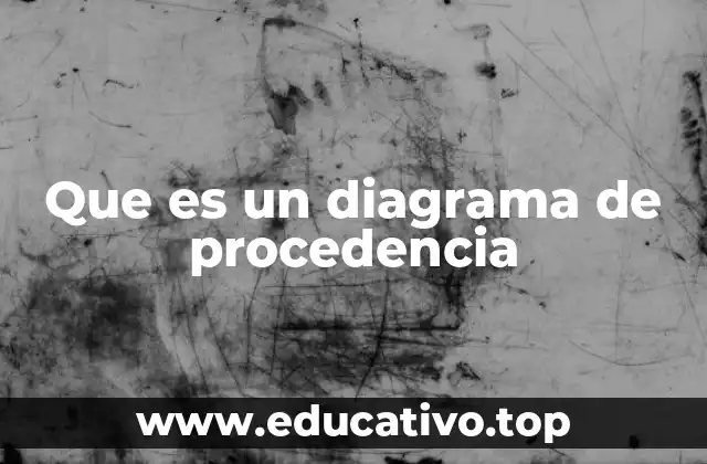 Que es un diagrama de procedencia