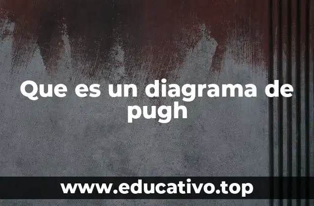 Que es un diagrama de pugh