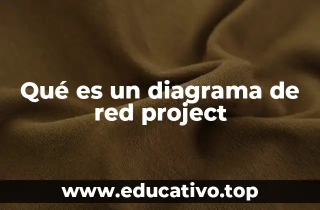 Qué es un diagrama de red project