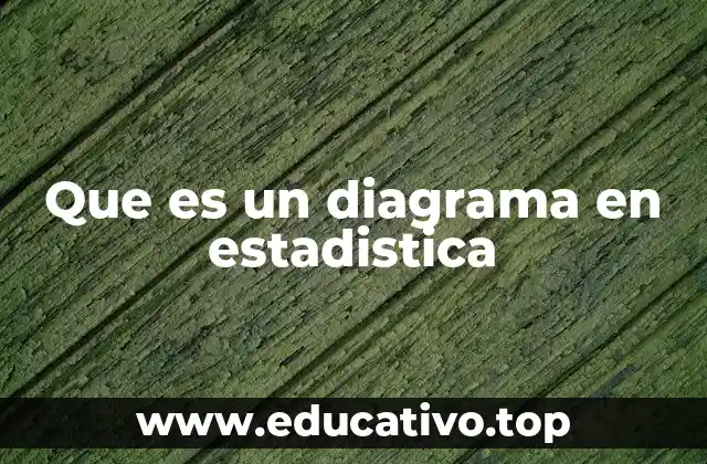 Que es un diagrama en estadistica