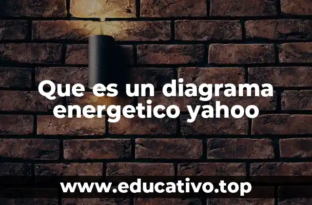 Que es un diagrama energetico yahoo