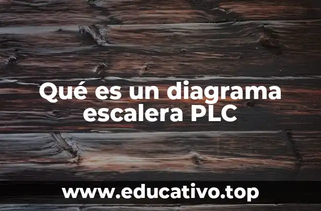 Qué es un diagrama escalera PLC