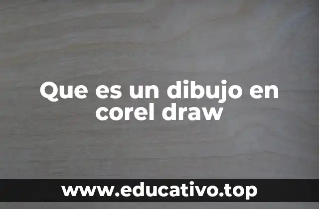 Que es un dibujo en corel draw