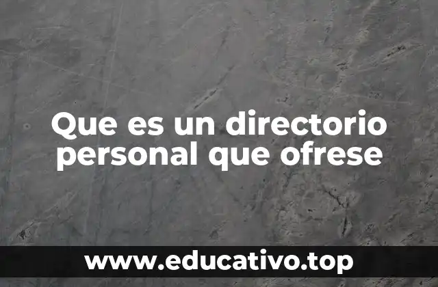 Cómo un directorio personal puede facilitar el networking profesional