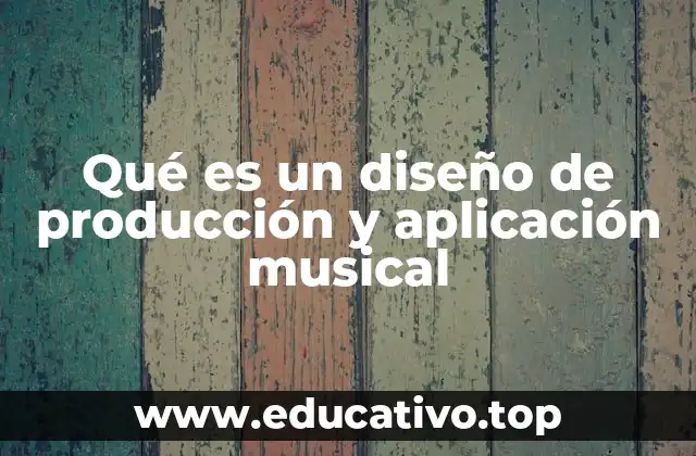 La importancia del diseño en la producción musical