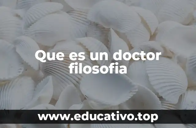 El papel del doctorado en la academia moderna