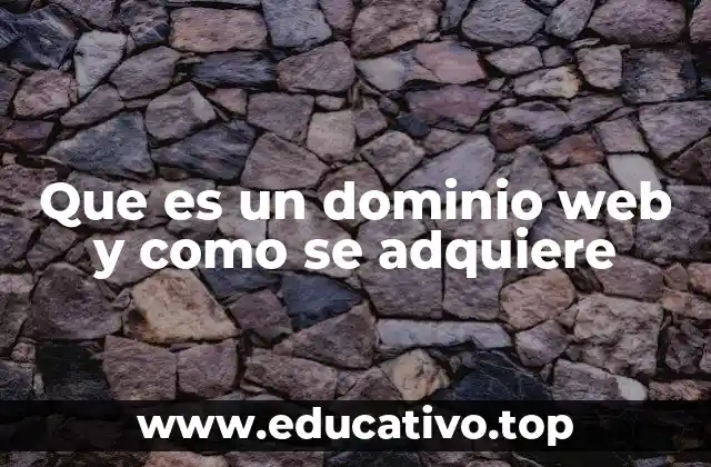 ¿Cómo funciona un dominio web?