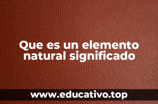 La importancia de los elementos en la estructura del universo