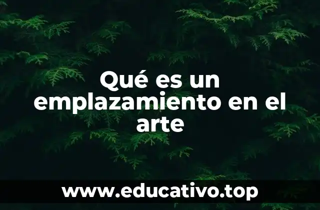 El entorno como parte del arte