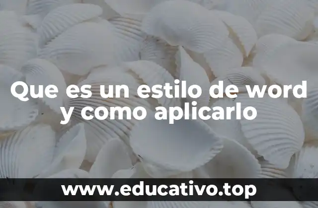 ¿Cómo los estilos mejoran la productividad en Word?