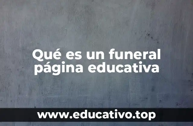 La importancia de educar sobre los funerales