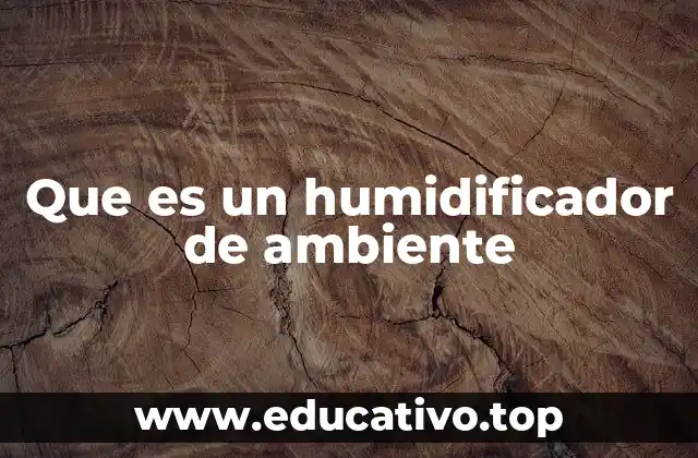 Cómo funciona un humidificador de ambiente