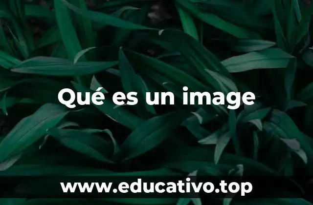 Qué es un image