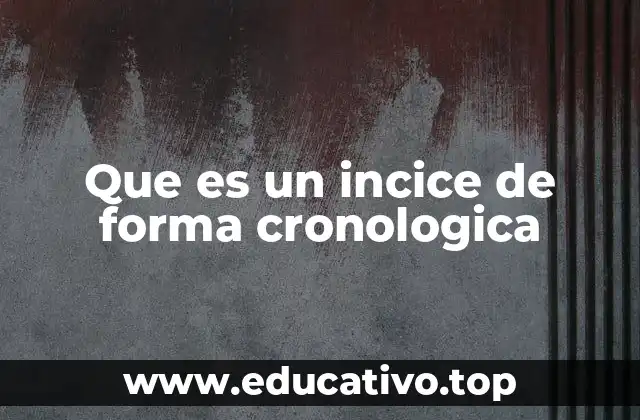 La importancia de organizar información en secuencia temporal