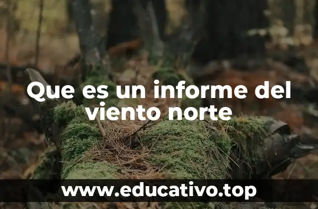 Que es un informe del viento norte