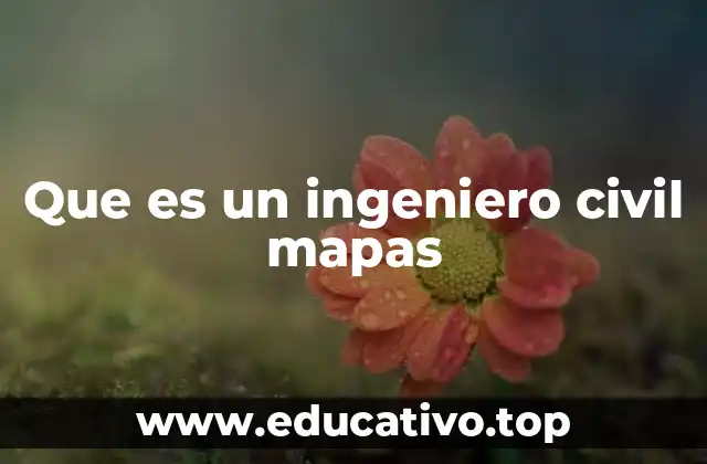 Que es un ingeniero civil mapas