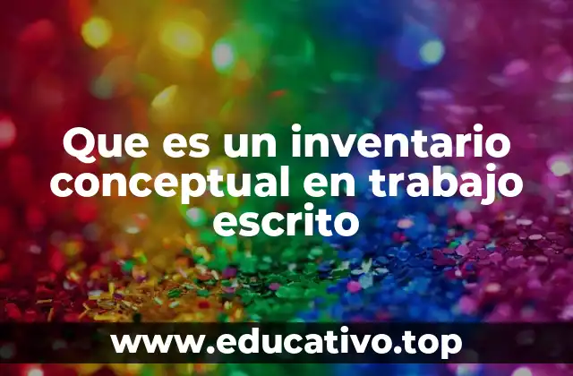 La importancia del orden conceptual en la redacción de textos