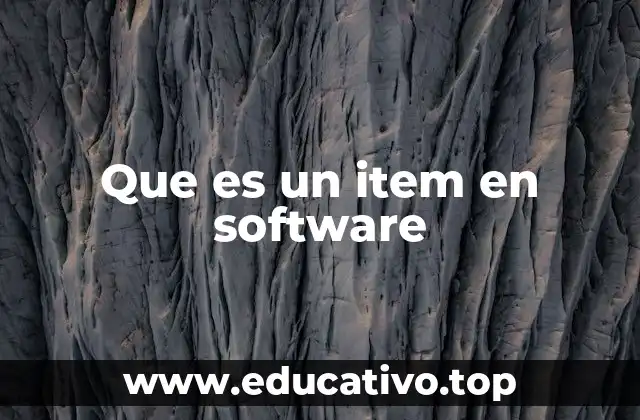 La importancia de los elementos en la gestión de proyectos de software