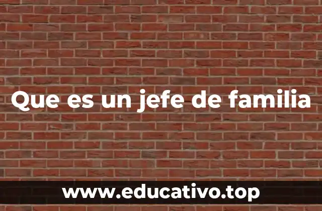 El rol del líder en el hogar