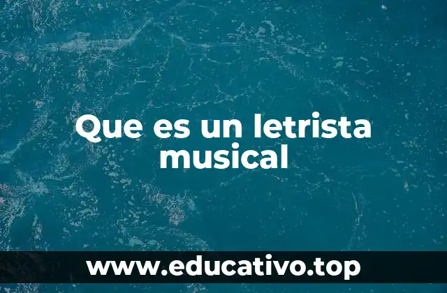 El rol del letrista en la industria musical