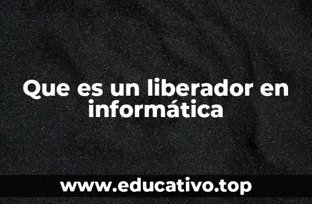 El concepto de liberación en sistemas informáticos