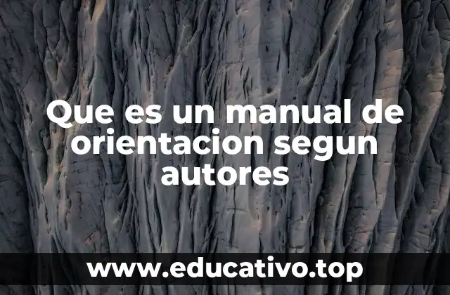 La importancia de los manuales de orientación en contextos educativos