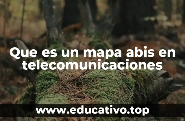 Que es un mapa abis en telecomunicaciones