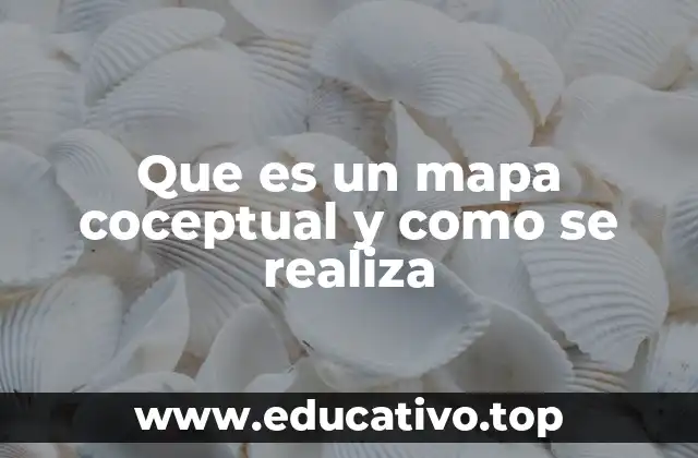 Que es un mapa coceptual y como se realiza