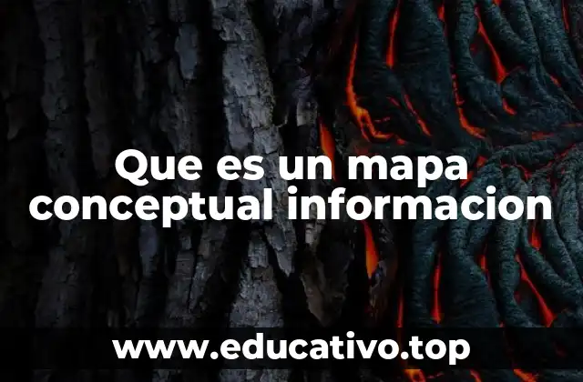 Que es un mapa conceptual informacion