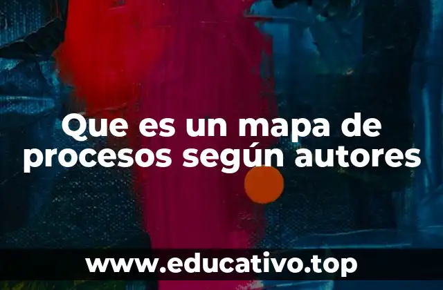 Que es un mapa de procesos según autores