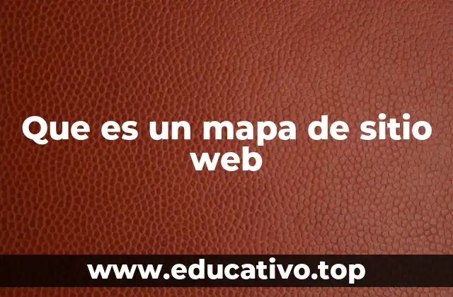 Que es un mapa de sitio web