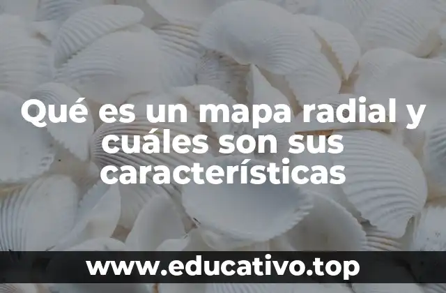 Qué es un mapa radial y cuáles son sus características
