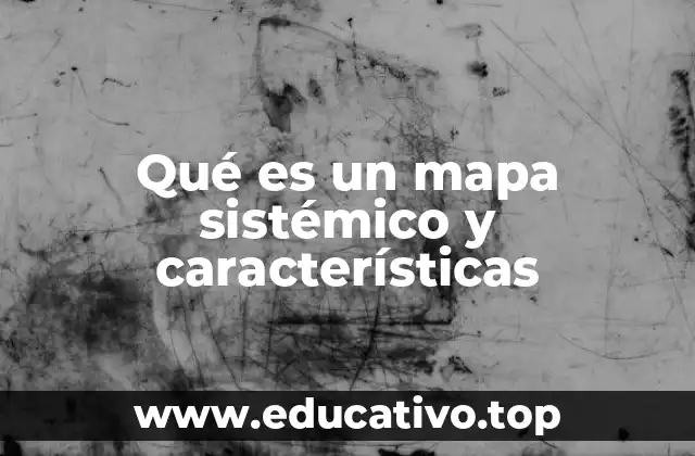 Qué es un mapa sistémico y características