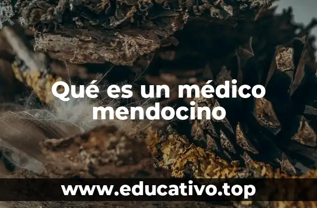 Qué es un médico mendocino