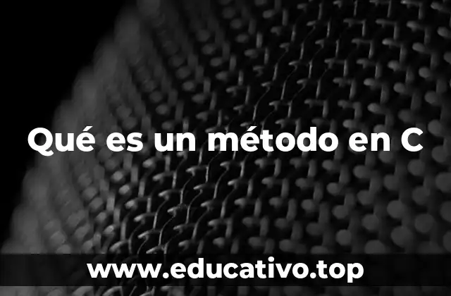 Cómo se estructuran las funciones en C