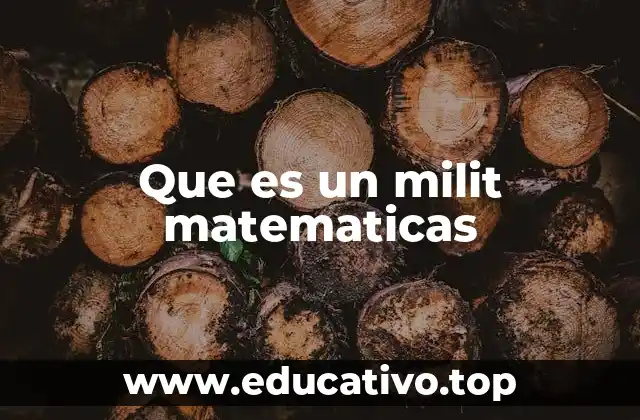 La relación entre matemáticas y el ejército