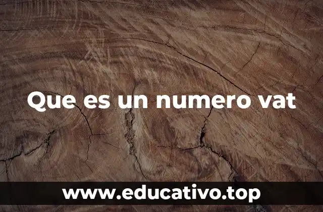 El papel del número VAT en el comercio internacional