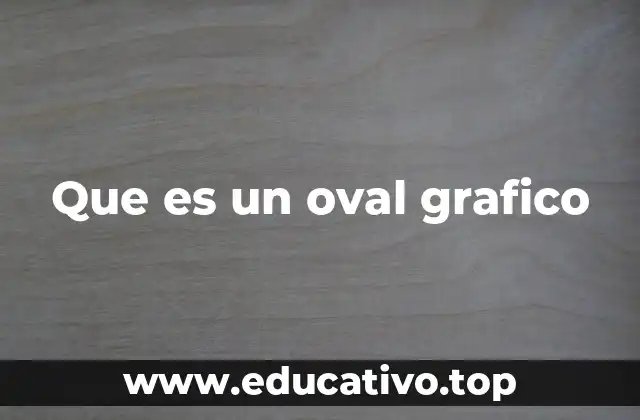 Que es un oval grafico