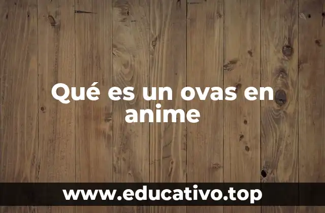La evolución del formato de anime directo a video