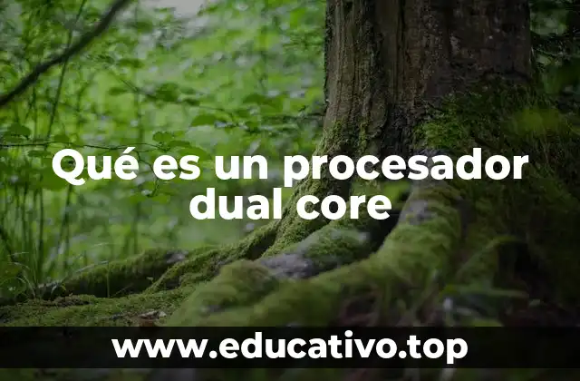 La evolución del procesador dual core en la tecnología moderna